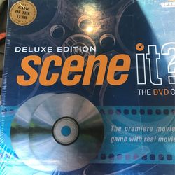 Scene It Deluxe Edition New Sealed DVD game
