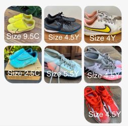 Kids' Soccer & Turf Cleats – Nike & Adidas 