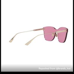 Pink Dior Sunglasses 