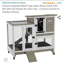 Animal hutch indoor outdoor