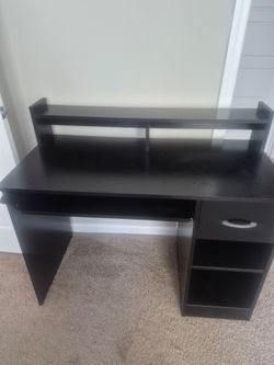 Black Student/Starter Desk - $45 (Or Best Offer)