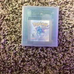 Pokémon Crystal Edition Gameboy Cartridge (comes With Case)