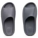 Very Good Condition Yezzey Slides Slate Grey