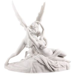11 Inch Eros and Psyche Grecian God and Goddess Statue Figurine 