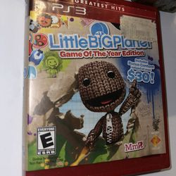 Little Big Planet: Game Of The Year Edition (Sony PS3 Playstation, no manual