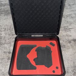 Heiyrc Waterproof Hard Case Storage Organizer Only Black