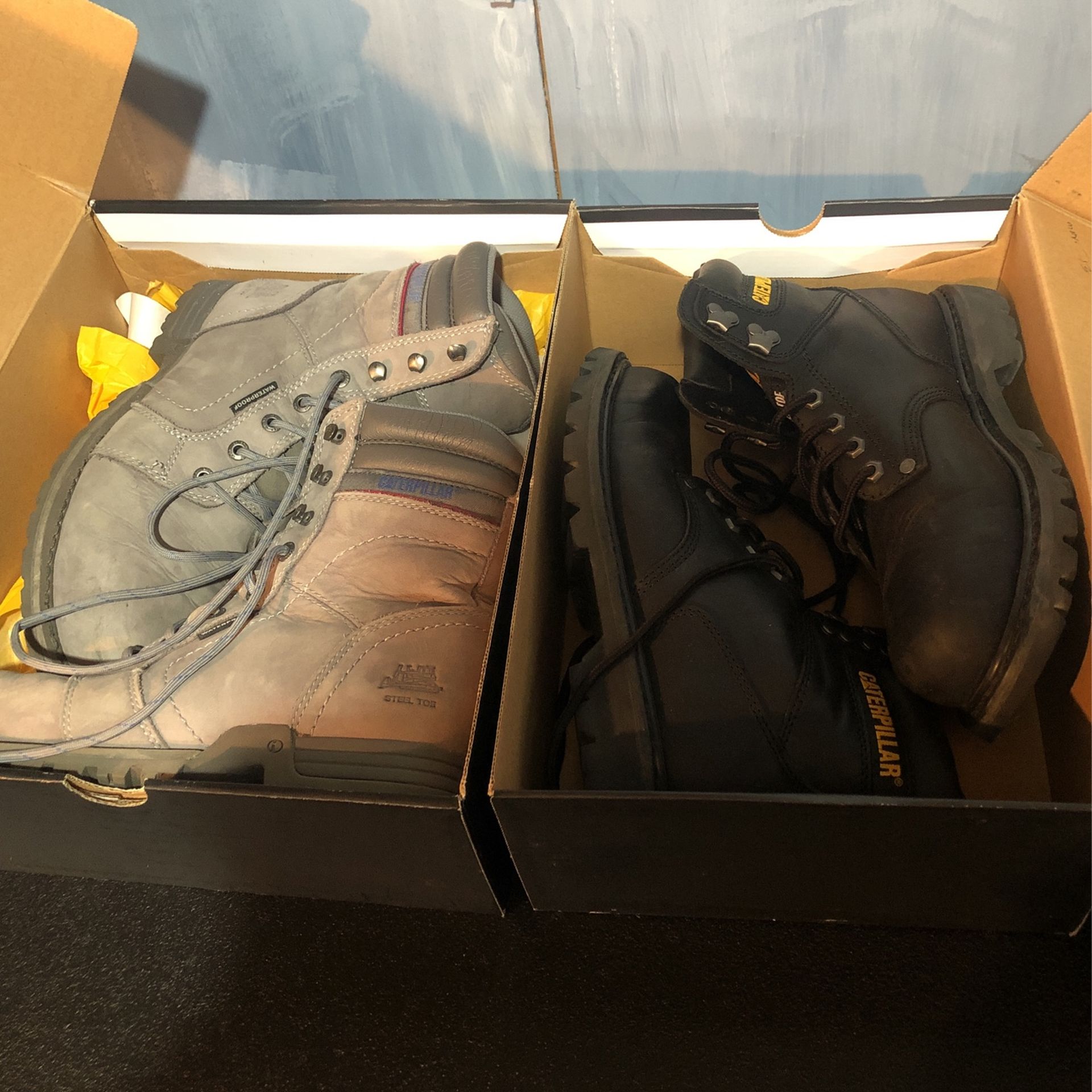 Women’s Steel Toe Caterpillar Boots