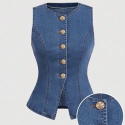 Denim Vest 