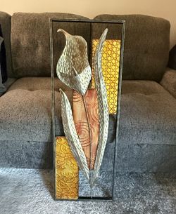 Elements Brand Metal Flower Wall Art Decor