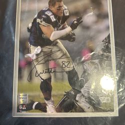 Jason Witten Autographed Photo – Dallas Cowboys – Framed (17 x 15 in)