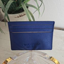 Card Wallet Kate Spade Navy Blue