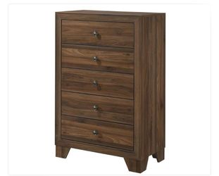 CHEST of drawers for bedroom rustic brown 4 deep drawers $199 (was $399) Pick up can deliver.