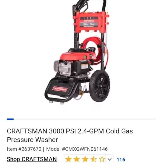 Craftsman Craftsman CMEPW2100 Electric Pressure Washer,, 60 OFF