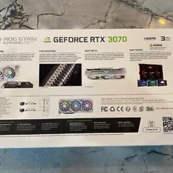 Asus ROG Strix Gaming Nvidia GeForce RTX 3070 White. SEALED/UNOPENED.