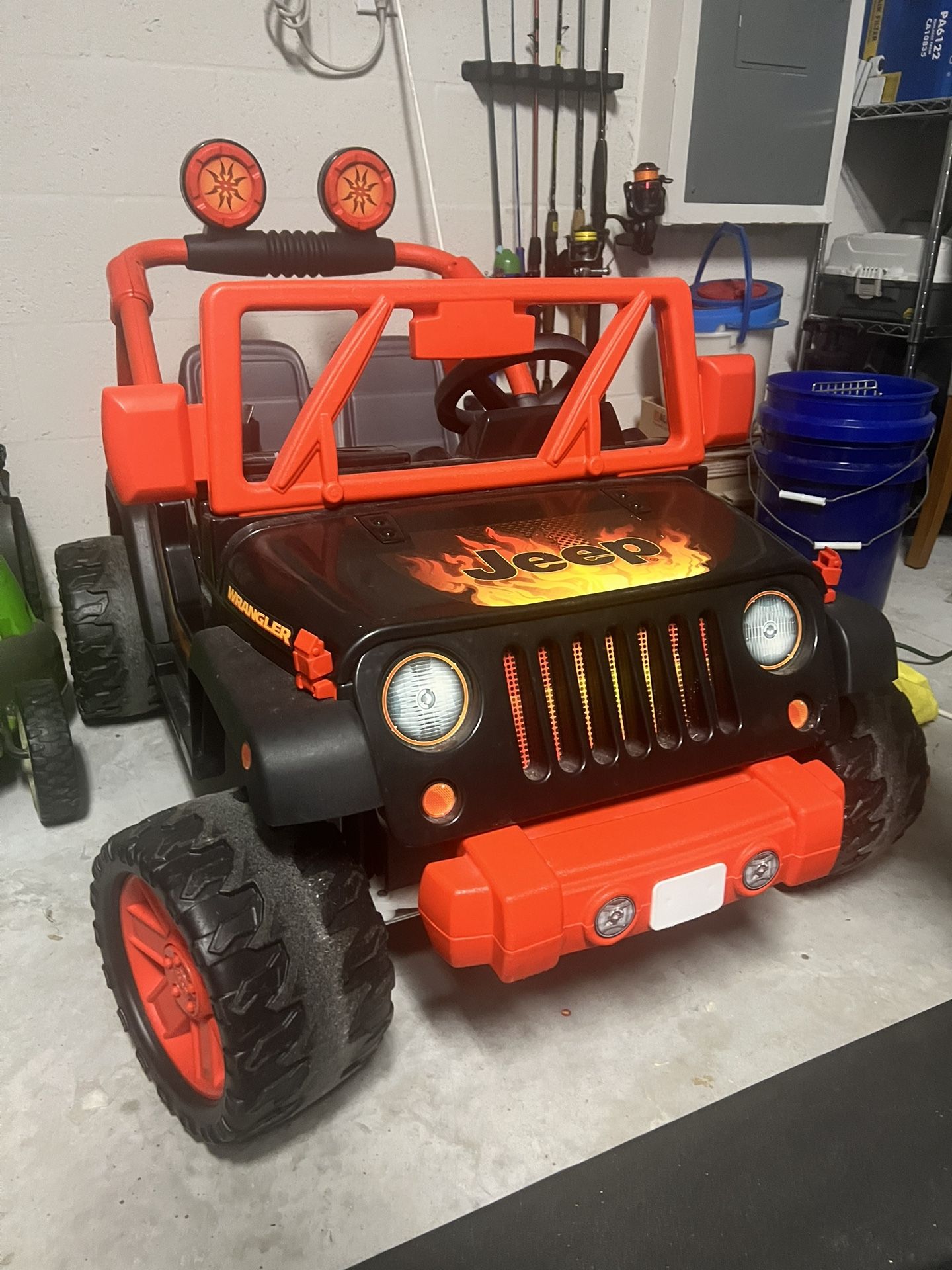 Jeep Wrangler Rubicon Power Wheel