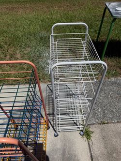 Get two rolling carts for the price of one
