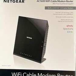 NETGEAR Cable Modem Wi-Fi Router Combo C6250