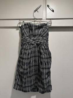 Black And Gray Dress Size Large NWT