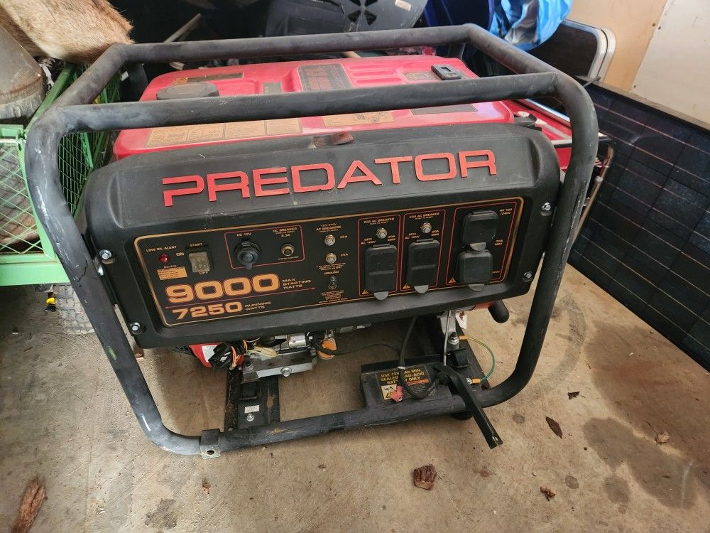 Predator 9000/7250 Generator