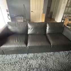 IKEA Leather Couch