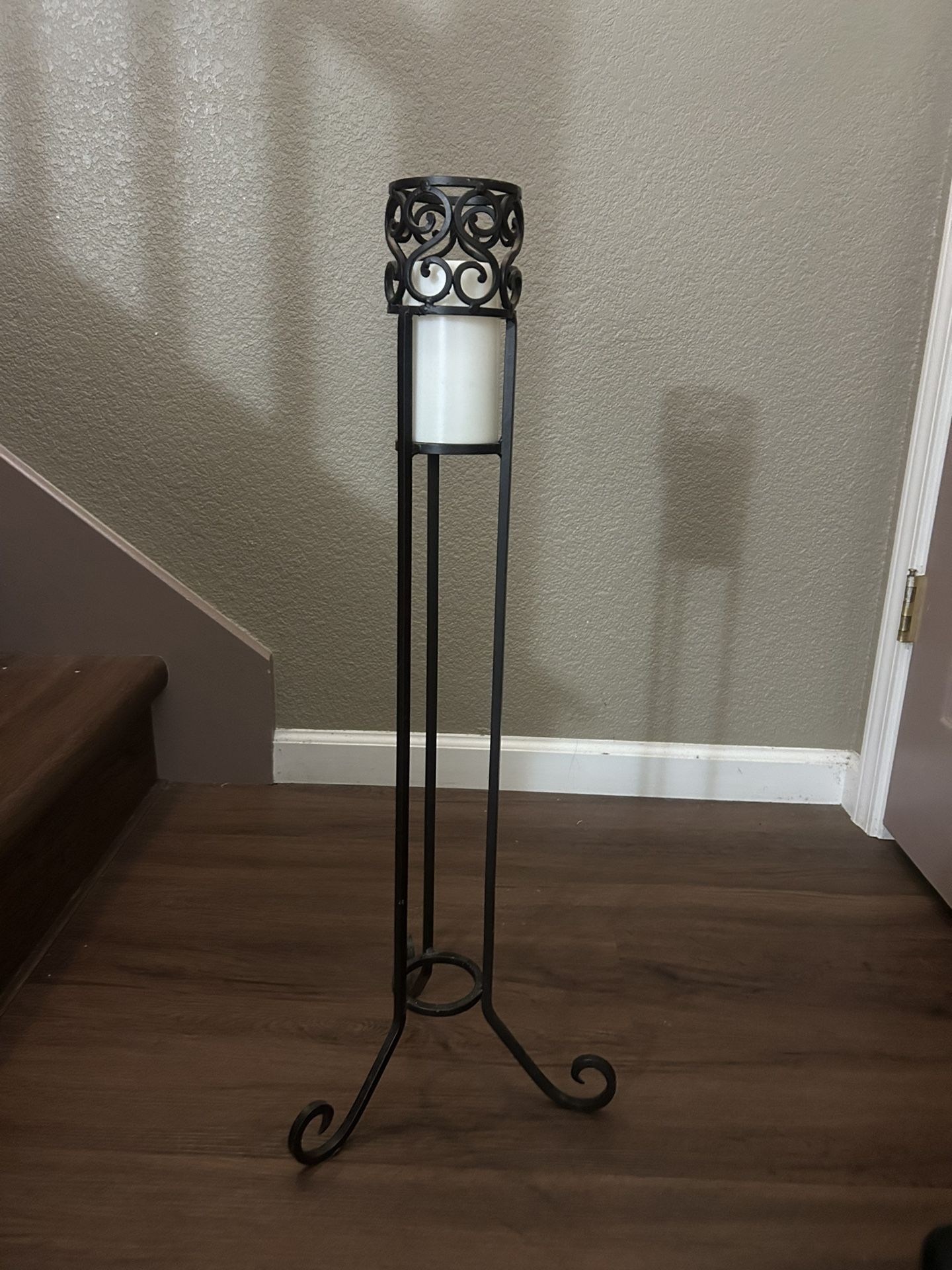 Brown Candle Holder Stand