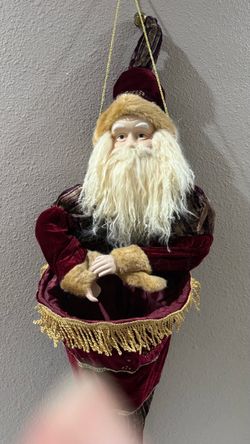 Vintage Santa stocking