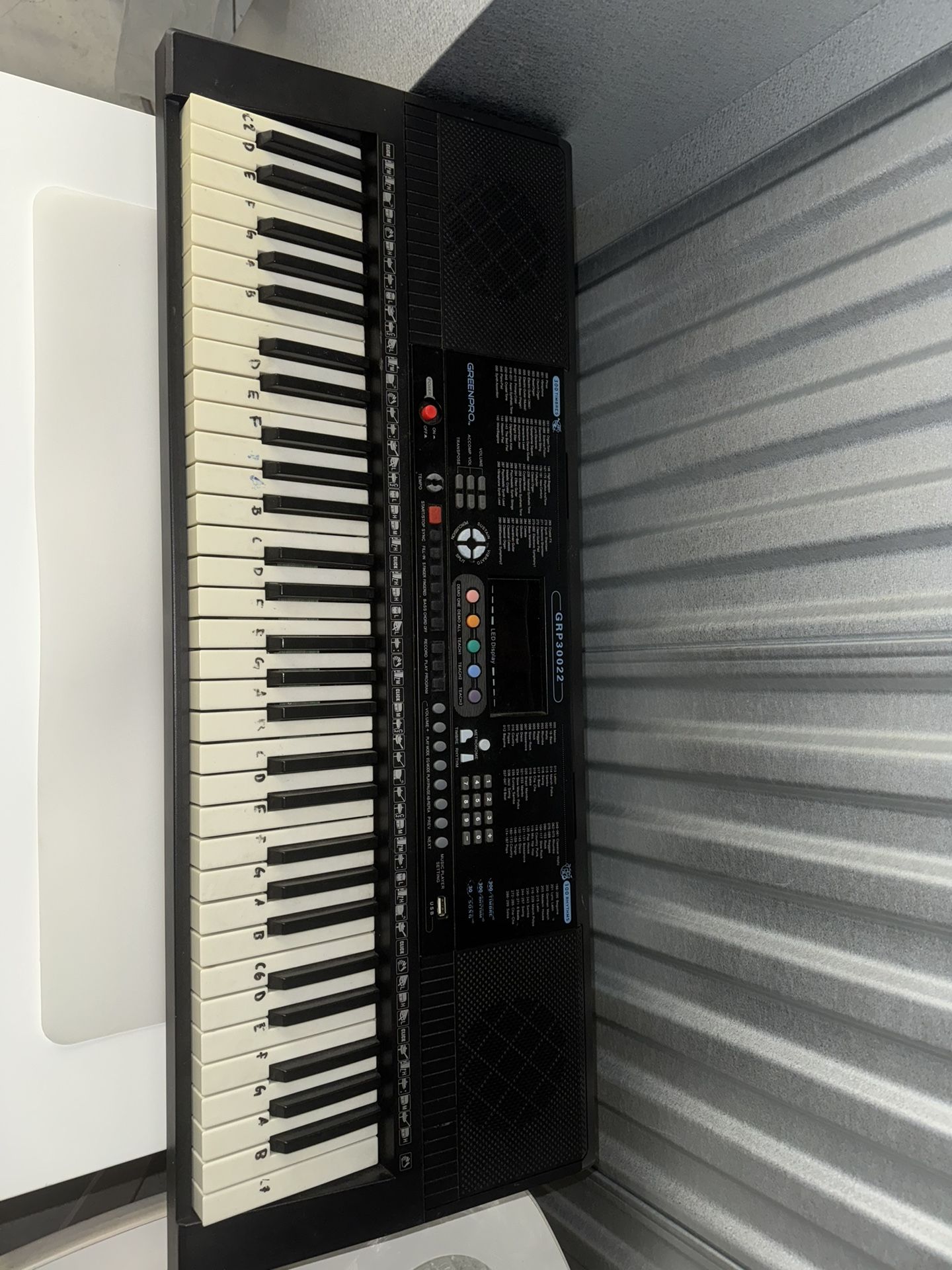 Greenpro keyboard piano