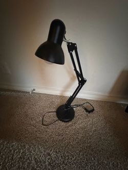 Black Adjustable Architect Desk Lamp