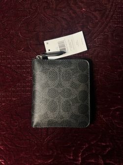 Coach Men’s Zip Around Coin Wallet