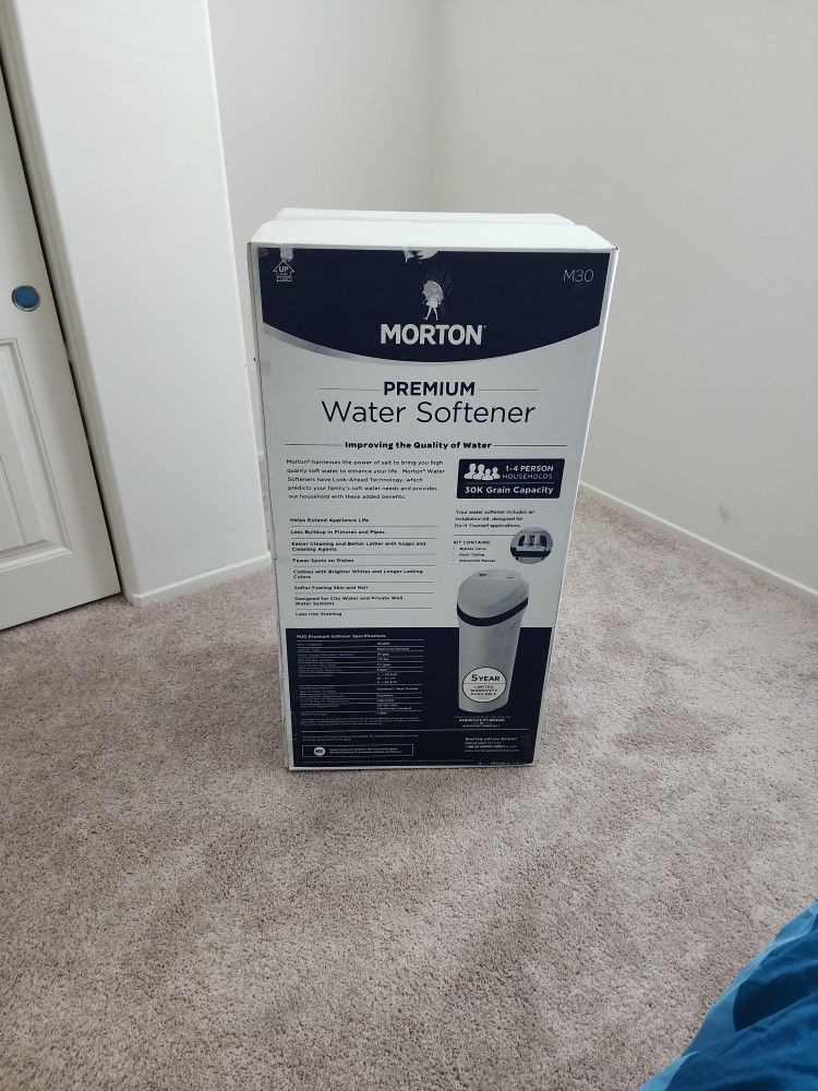 MORTON WATER SOFTENER