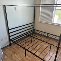 King Size Canopy Bed frame 