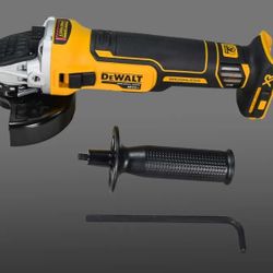 DeWalt DCG405B 20V MAX XR 4.5" Slide Switch Small Angle Grinder 