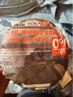 Sleeping bag 0 degree