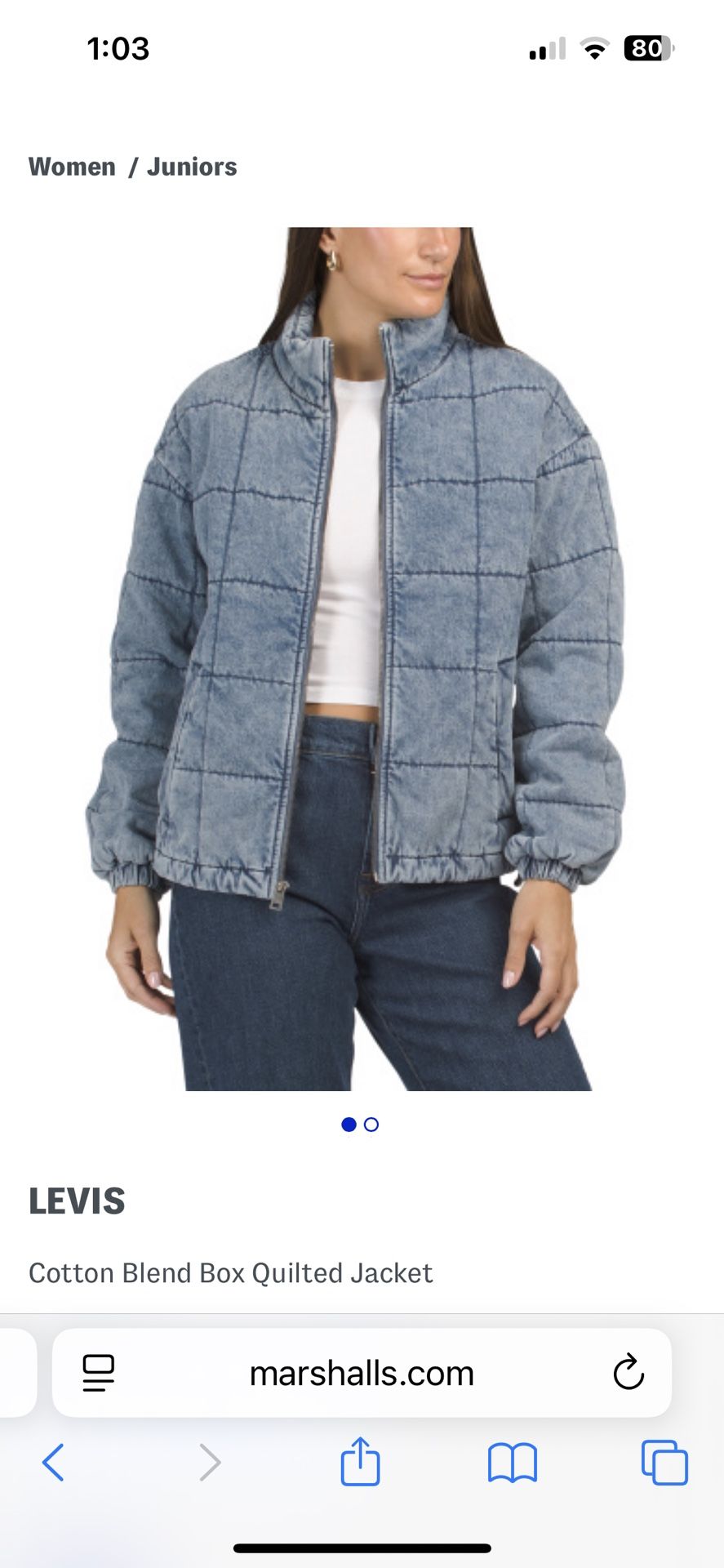 Women’s Levi’s Quilted Jacket
