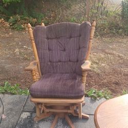 Glider Rocker Chair 