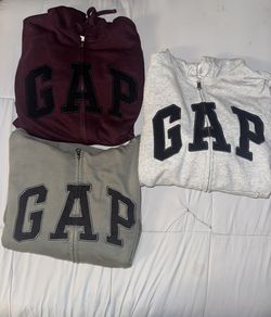 GAP zipper hoodies Mens