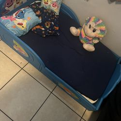 Baby Shark Bed Mattress Included 
