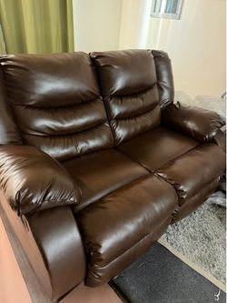 Love seat and recliner