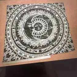 New Sun Moon Star Boho Fabric Tap ester Room Decor 