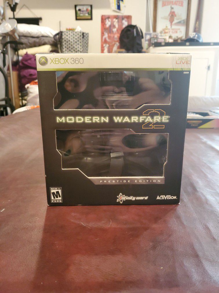 Original Xbox 360 Modern Warfare 2 Prestige Edition