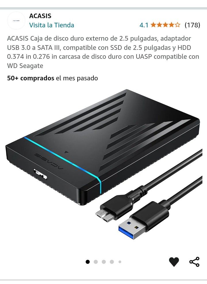 adapter for hard drive or memory card (NEW)