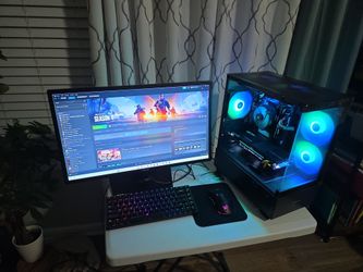 Gaming Computer Set-up Ryzen 2700 GTX 1080