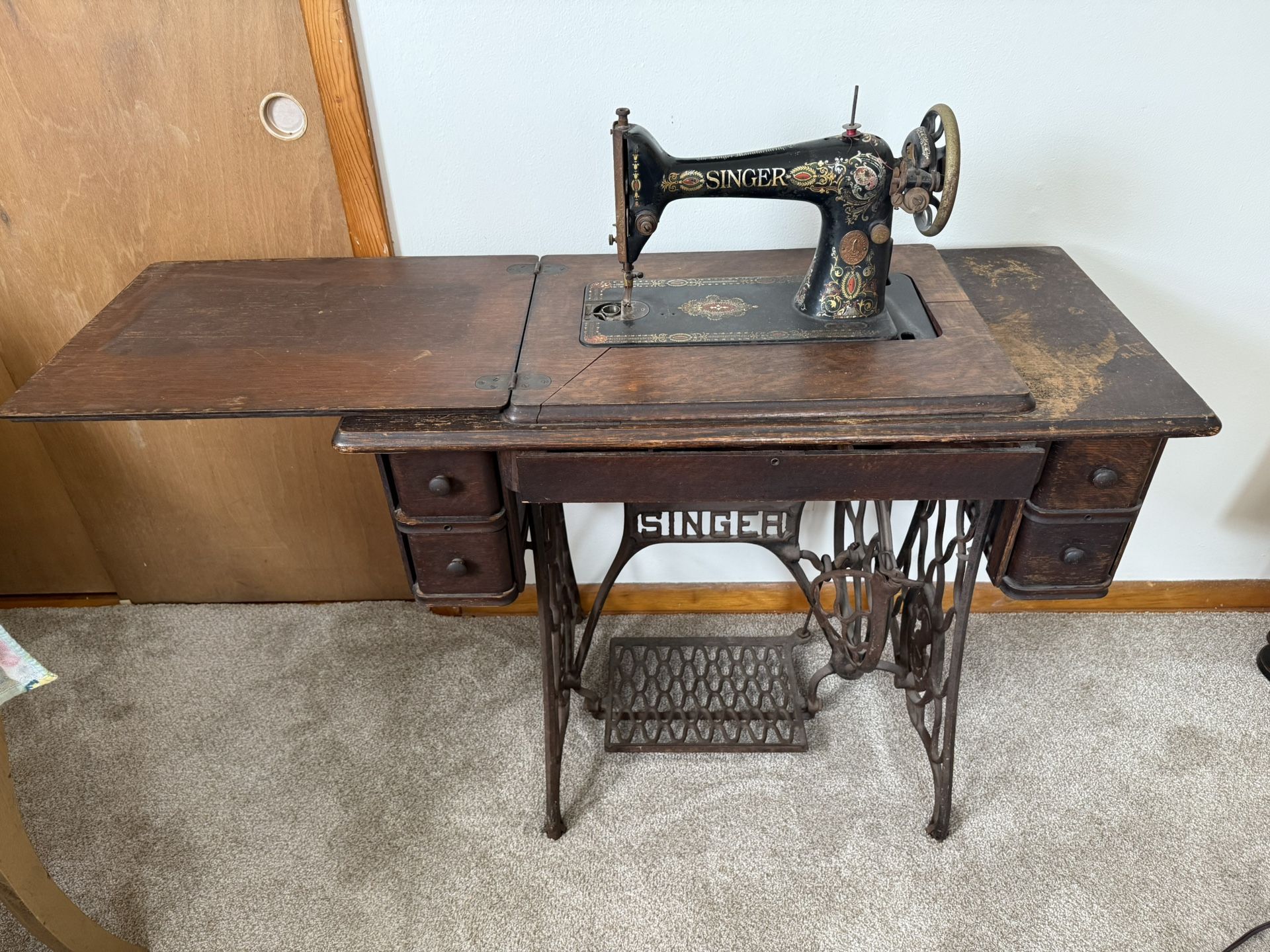 Antique Singer Sewing Machine
