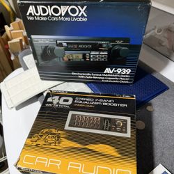 Car Audio Stereo, And Equalizer