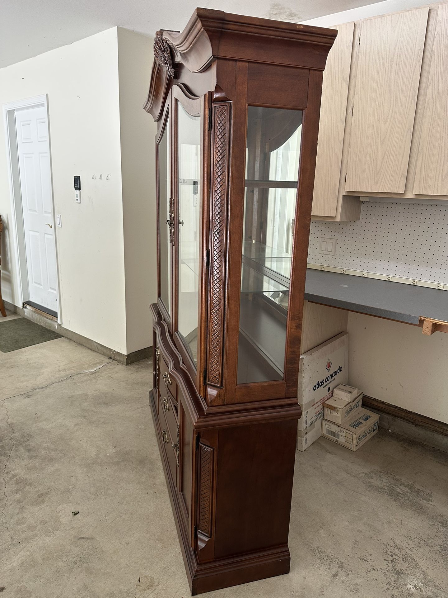 Cherry China Hutch