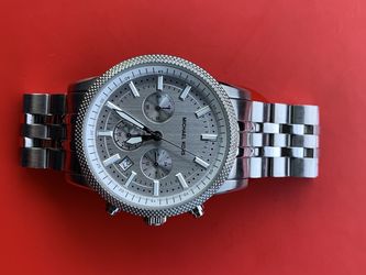 Rare* Nice Silver Watch Michael Kors 100% Authentic!! $350 OBO!