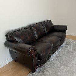 Leather Sofa 