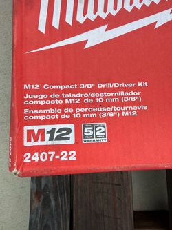 Taladro m12
