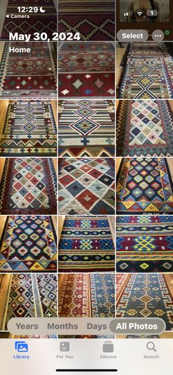 wool dhurries various sizes 7.29 sq ft