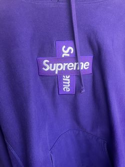 Supreme Cross Box Logo Hooded Sweatshirt 2020